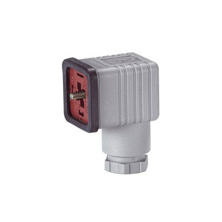 Conector Gris IP65 PA6 para bobina 018F tipo B, 018Z tipo B y 042N tipo B - 042N0156