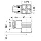 Conector Gris IP65 PA6 para bobina 018F tipo B, 018Z tipo B y 042N tipo B - 042N0156