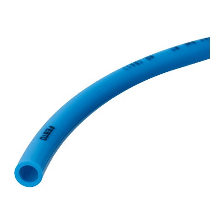 Tubo flexible de Plástico con calibración exterior color Azul Tipo PAN-10X1,5-BL