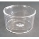POCILLO cristalizador sin PICO con Reborde diametro ext.Ø50mm Altura 30mm Capacidad 40ml