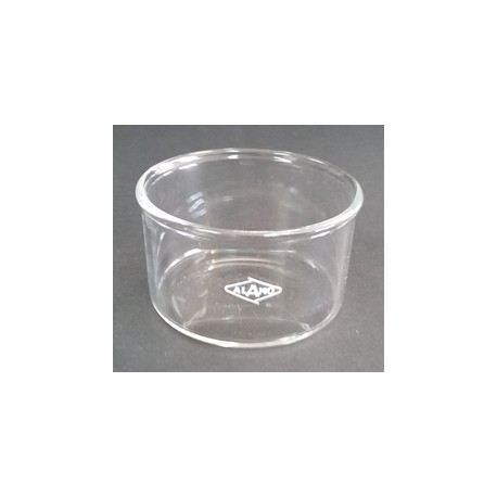 POCILLO cristalizador sin PICO con Reborde diametro ext.Ø50mm Altura 30mm Capacidad 40ml