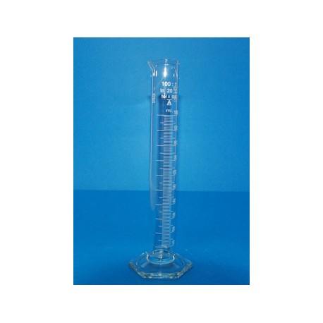 PROBETA en vidrio borosilicato Clase A Graduacion 1/2 Capacidad 15ml