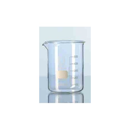 Vaso de precipitados de vidrio Forma Baja graduado con pico DURAN 100ml