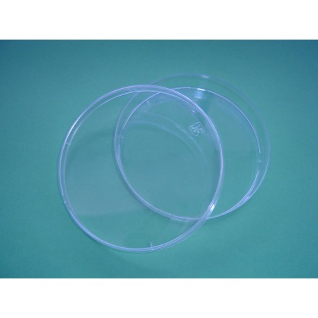 Placas Petri de Ø90mm Asépticas en Poliestireno PS 24x20ud