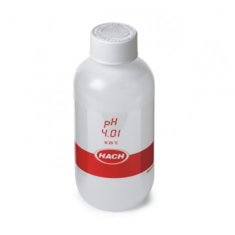 Disolucion tampon pH 4.01, con certificado de analisis, frasco de 250 ml