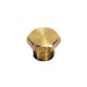 TAPON HEXAGONAL MACHO BSP CILINDRICO Y MET. G1/8