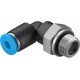 Racord rápido roscado orientable Acodado en L orientable Ref. FESTO QSL-G1/8-4