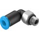Racord rápido roscado en L orientable rosca exterior con hexágono exterior Ref. QSML-M5-4