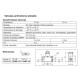 Válvula Antirretorno Pilotado G1/4 Ø6mm Ref. CNRP1/4