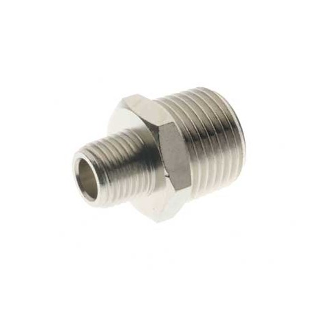 Racord Recto Unión Doble Machón Cónico R3/8 R1/2 Ref. Aignep 2020 3/8 1/2