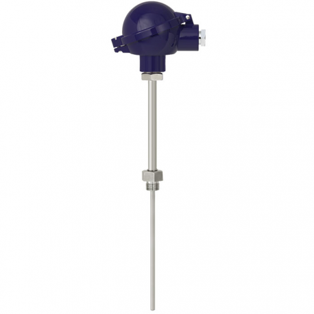 Termorresistencia TR10-B 2xPT100 3h Clase B1/2"NPT -50+250ºC INOX M20x1,5 Zócalo Cerámico 3.1