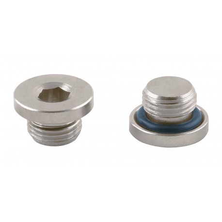 Tapón Hexagonal interior Allen Rosca Macho Cilíndrico con junta Tórica 3/8 Ref. AIGNEP 3015 3/8