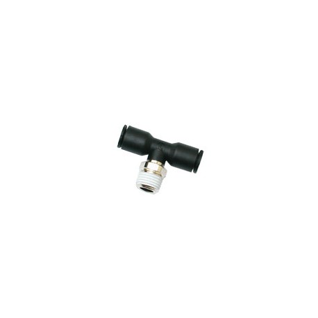 RACOR TE MACHO RACOR LATERAL BSP CONICO D12 R1/4
