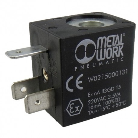 BOBINA 22mm Ø8 3.5VA 220VAC