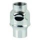 Válvula retención CROMAX Acero Inox AISI 304 Asiento vitón 16Bar 1/2"