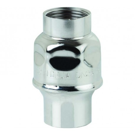 Válvula retención CROMAX Acero Inox AISI 304 Asiento vitón 16Bar 1/2"