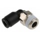 Racord Codo orientable Cónico Rosca Macho 6mm x 1/8" BSPT Ref. LEGRIS 3109 06 10