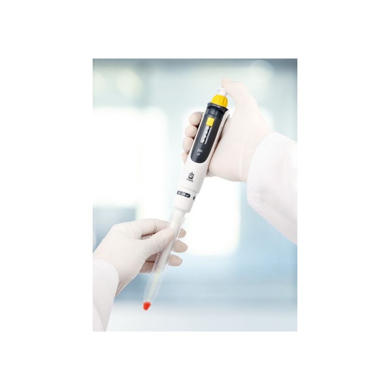 Brand 708744 micropipettes, blue fire, DE-M license plate