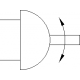 Actuador giratorio Doble Efecto DFPD-80-RP-90-RD-F0507