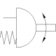 Actuador giratorio Simple Efecto DFPD-120-RP-90-RS60-F0507