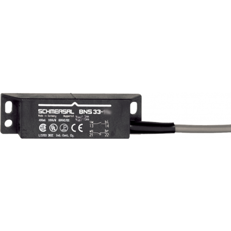 Sensor magnético de seguridad  con actuador IP67 BNS 33-11ZG-1,0M