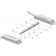 Sensor magnético de seguridad  con actuador IP67 BNS 33-11ZG-1,0M