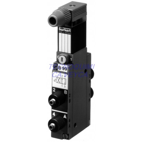 Electroválvula Neumática 3/2 Vías Normalmente Cerrada Tipo 0470 24B SV/FV