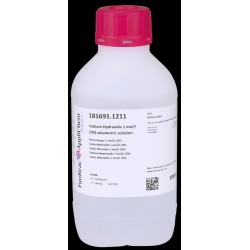 Sodio Hidróxido 1 mol/l (1N) solución valorada 1000ml (1 Litro)